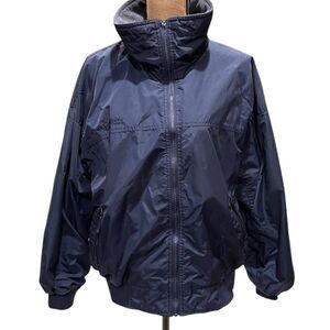 Columbia Women's XL Blue Puffer Winter Jacket Mid-Length Casual